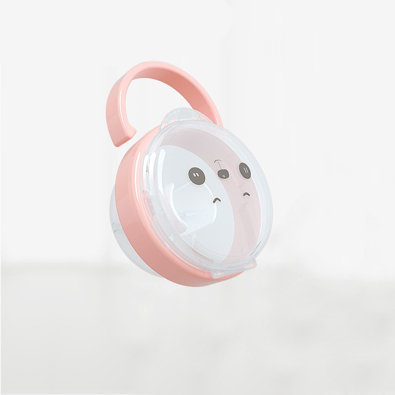 Portable PP Baby Pacifier Box Container Elephant-Shaped Dustproof Pacifier Holder Case Nipple Snack Travel Storage Stroller Acc